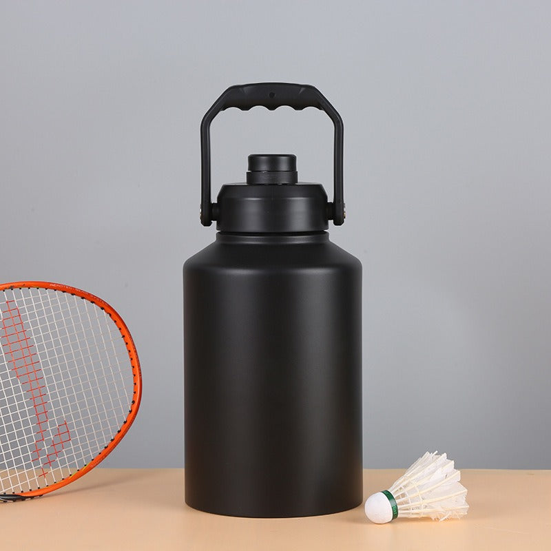 Stainless Steel Insulated Water Bottle Jug - Sports & Outdoors