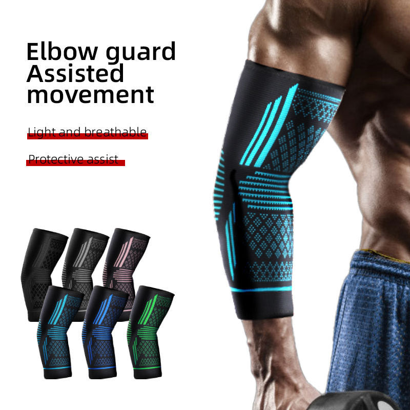 Sports Elbow Protection: Breathable Nylon Elastic Pressure Support