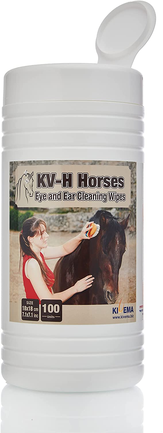 Horse Wipes for Eyes, Ears, and Sensitive Areas - Horse care Category.