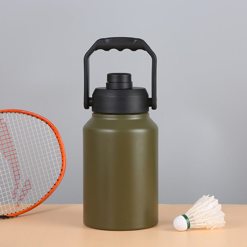 Stainless Steel Insulated Water Bottle Jug - Sports & Outdoors