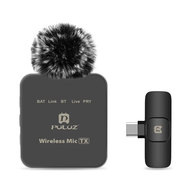 1-to-2 Wireless Lav Mic for Mobile Phone Recording - Tech Accessories