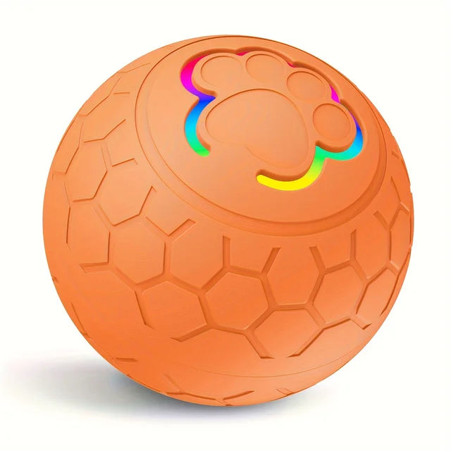 Smart Interactive Pet Toy Ball - Rechargeable, Bite Resistant.