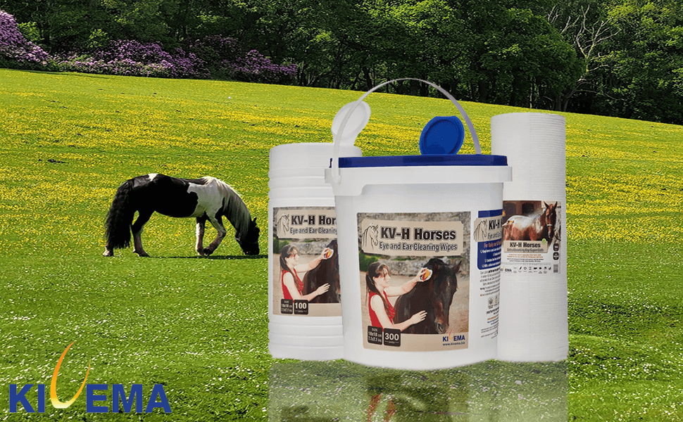 Horse Wipes for Eyes, Ears, and Sensitive Areas - Horse care Category.