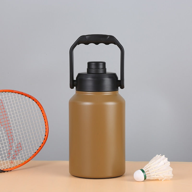 Stainless Steel Insulated Water Bottle Jug - Sports & Outdoors