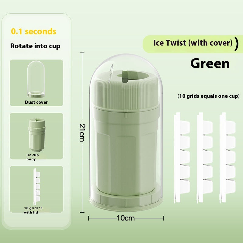 Rotating Ice Cube Trays with Cover, Kitchen Accessories