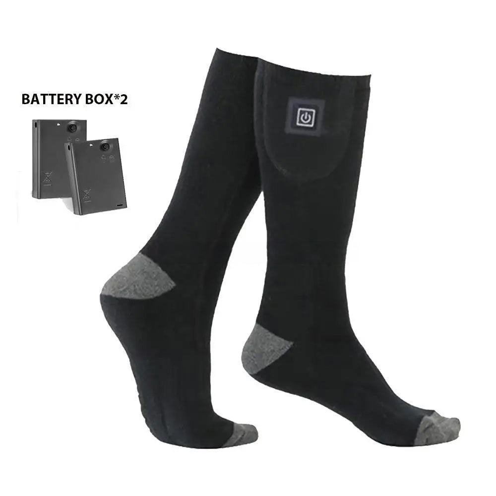 Electric Heating Socks for Men Rechargeable Battery Sports & Outdoors