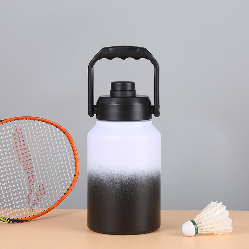 Stainless Steel Insulated Water Bottle Jug - Sports & Outdoors