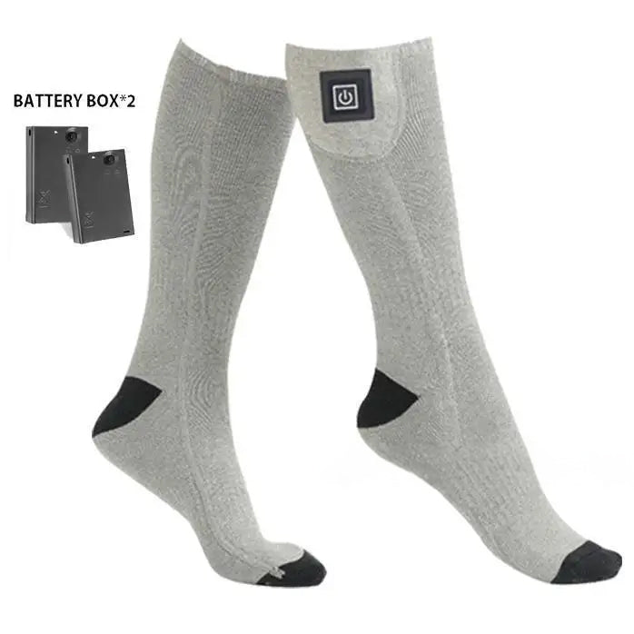 Electric Heating Socks for Men Rechargeable Battery Sports & Outdoors