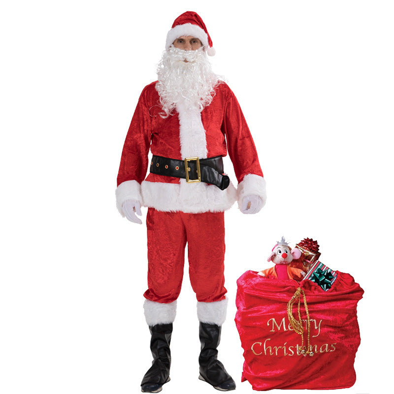 Christmas Santa Claus Costume for Festive Fun