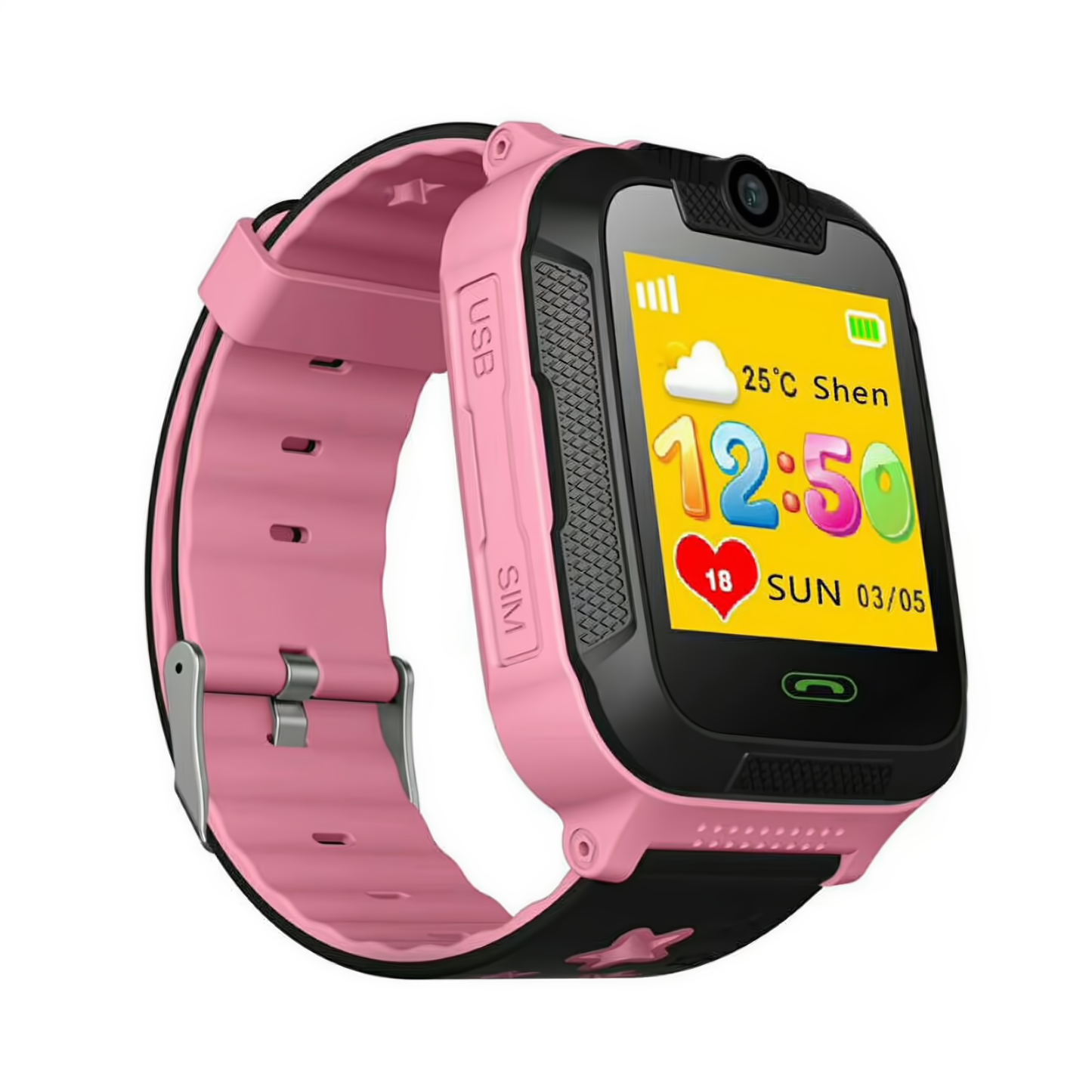 3G GPS Tracker Smartwatch voor kinderen - Veiligheid en plezier gecombineerd!