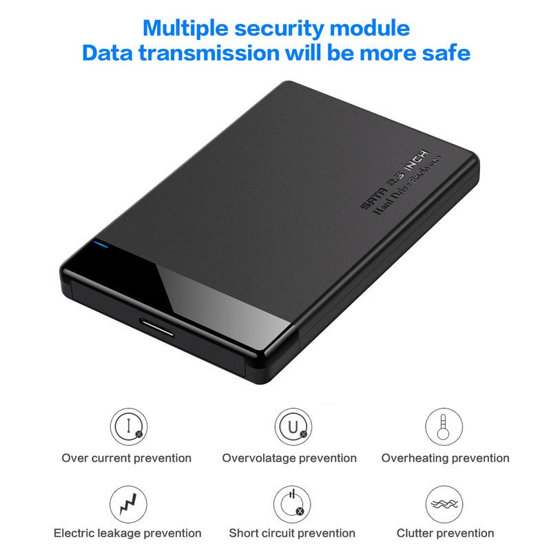 2.5-Inch USB 3.0 SATA External Hard Drive Box - Tech Accessories