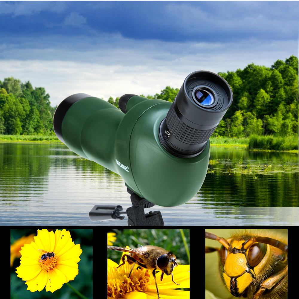 USCAMEL Bird Watching Waterproof Scope 20-60x60 Monocular Telescope.