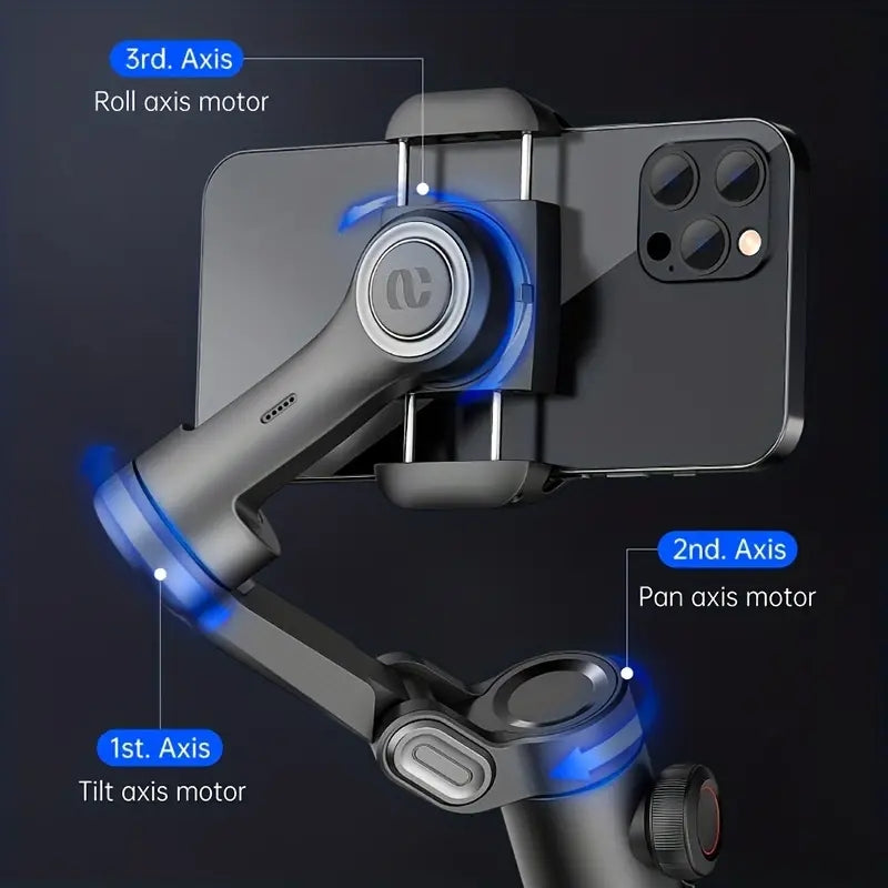 XE 3-Axis Handheld Gimbal Stabilizer for Smartphone.