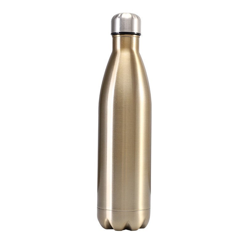 750ml Sports Thermos Bottle with Detachable Bottom - Stainless Steel