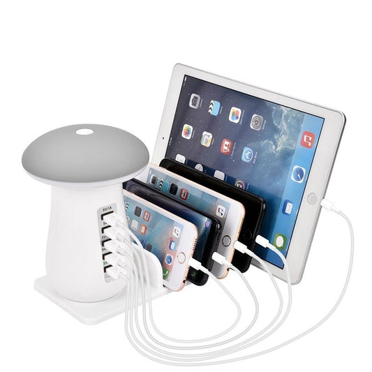 Leebote Multiple USB Phone Charger Night Lamp Charging Station"