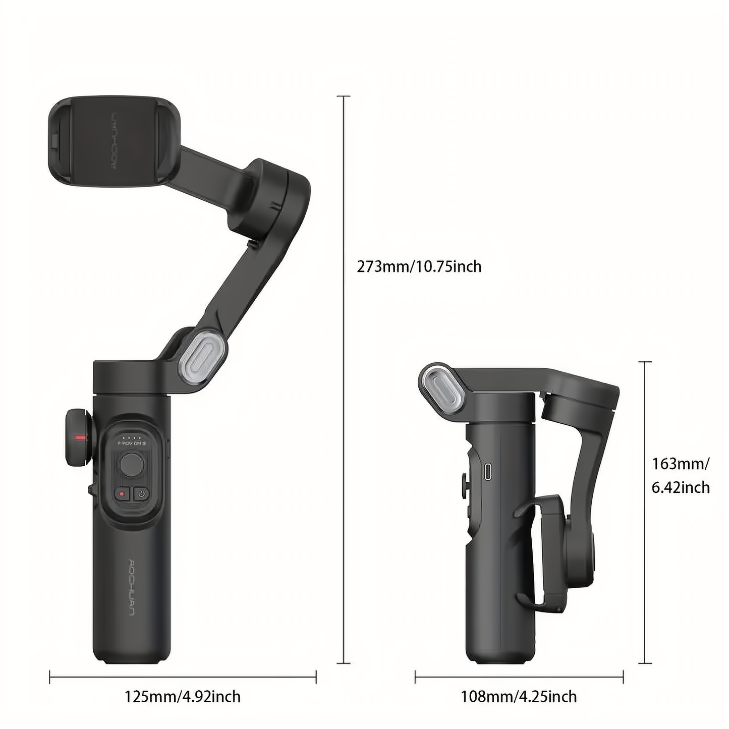 XE 3-assige handheld gimbal-stabilisator opvouwbare smartphone mobiele telefoon video-opname vlog PTZ-stabilisator voor iPhone Xiaomi Sa