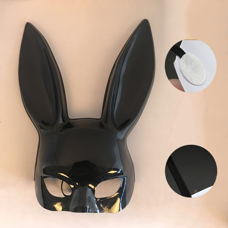 Halloween Bunny Mask - Perfect for Parties and Festivals!