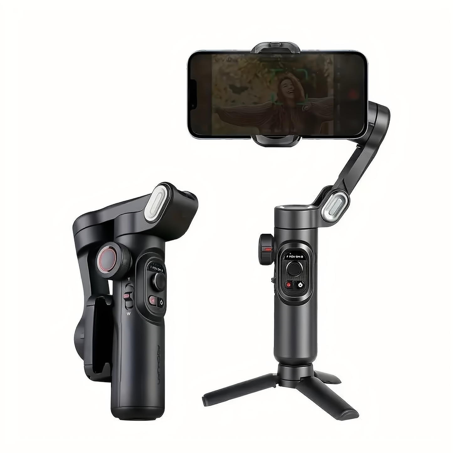 XE 3-assige handheld gimbal-stabilisator opvouwbare smartphone mobiele telefoon video-opname vlog PTZ-stabilisator voor iPhone Xiaomi Sa