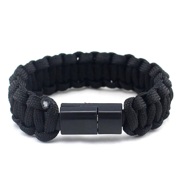 USB Cable Bracelet | Tech Accessories - Charging Sync Data Cord