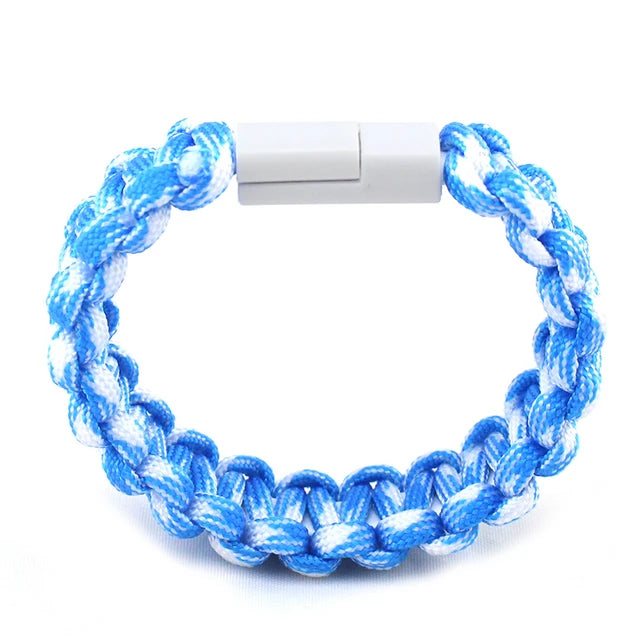 USB Cable Bracelet | Tech Accessories - Charging Sync Data Cord