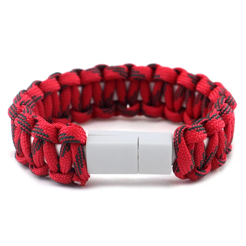 USB Cable Bracelet | Tech Accessories - Charging Sync Data Cord