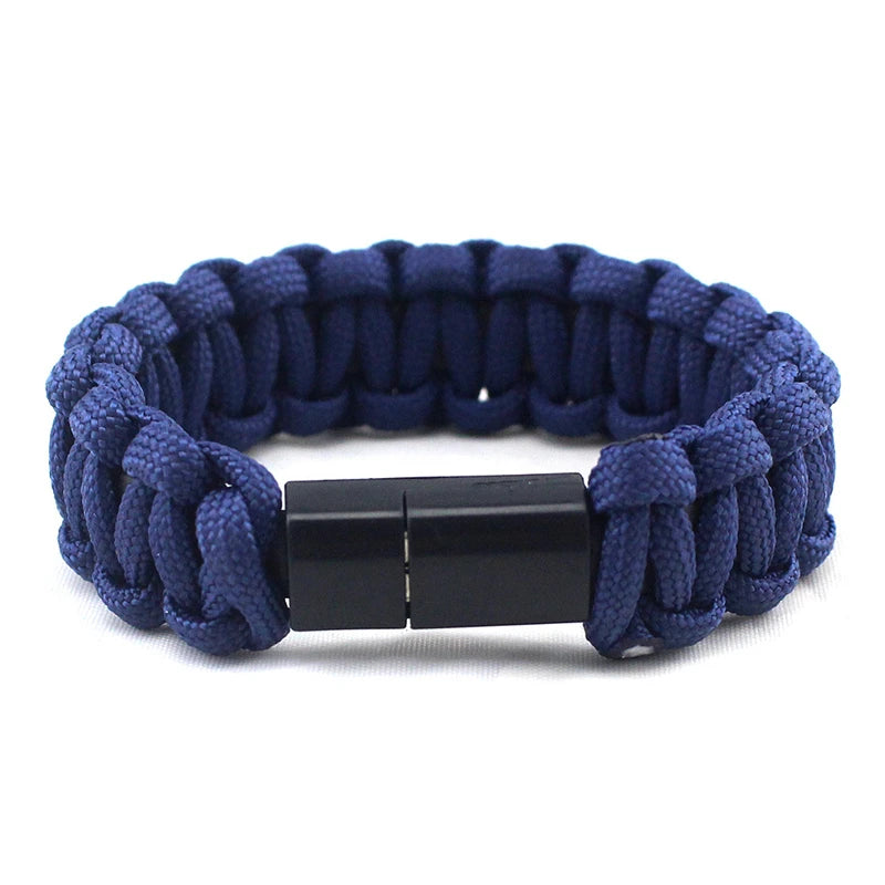 USB Cable Bracelet | Tech Accessories - Charging Sync Data Cord