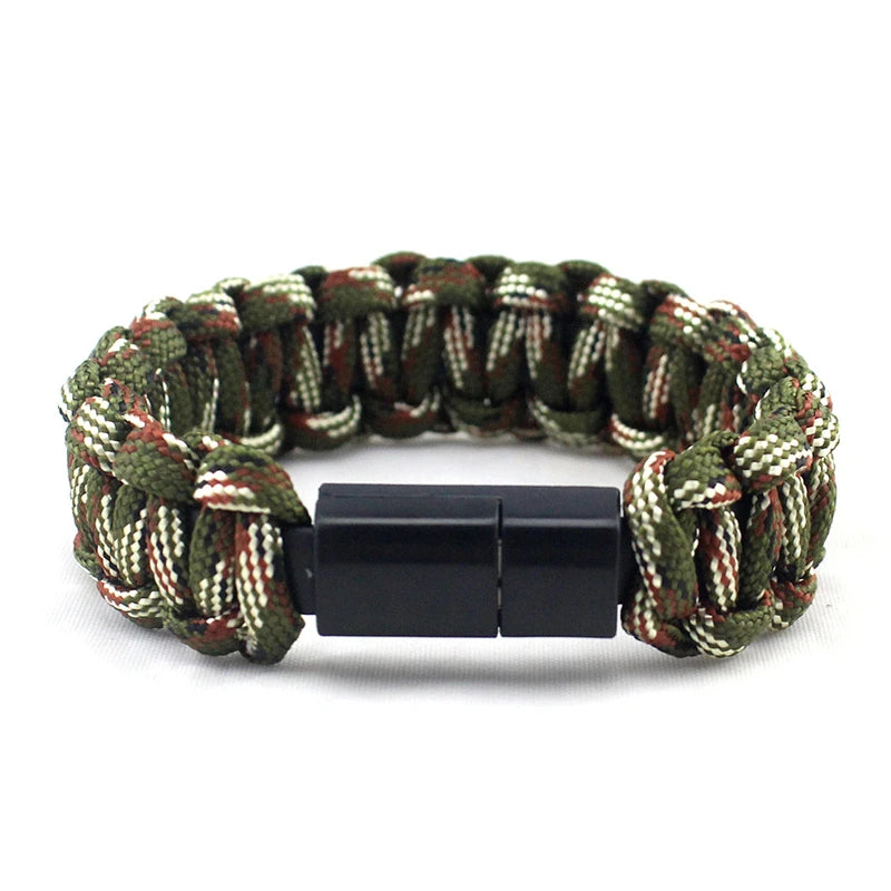 USB Cable Bracelet | Tech Accessories - Charging Sync Data Cord