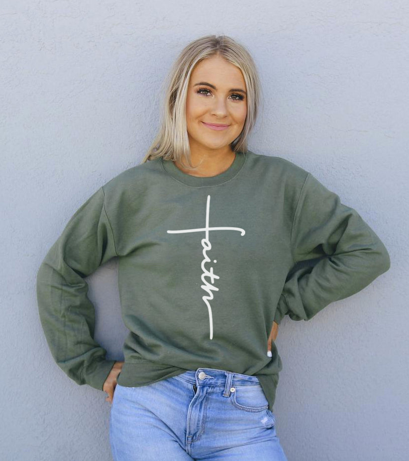 Faith Sweatshirt | Sweaters & Hoodies Collection