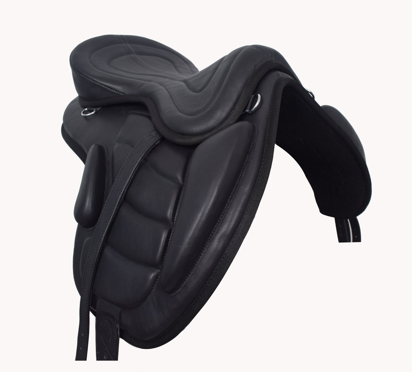 Treeless Freemax Leather English Horse Saddles, Sports & Outdoors