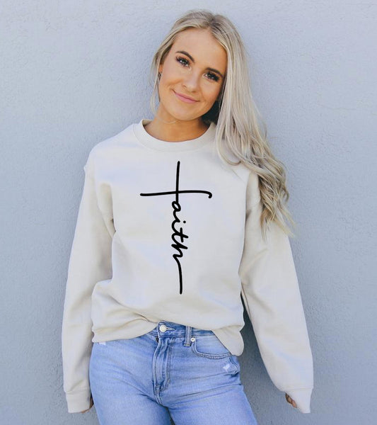 Faith Sweatshirt | Sweaters & Hoodies Collection