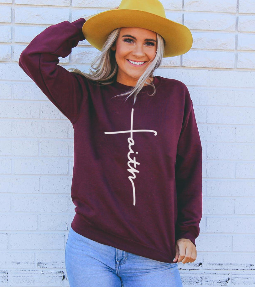 Faith Sweatshirt | Sweaters & Hoodies Collection