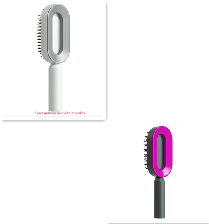 Self Cleaning Hair Brush: Anti-Static Hairbrush for Women