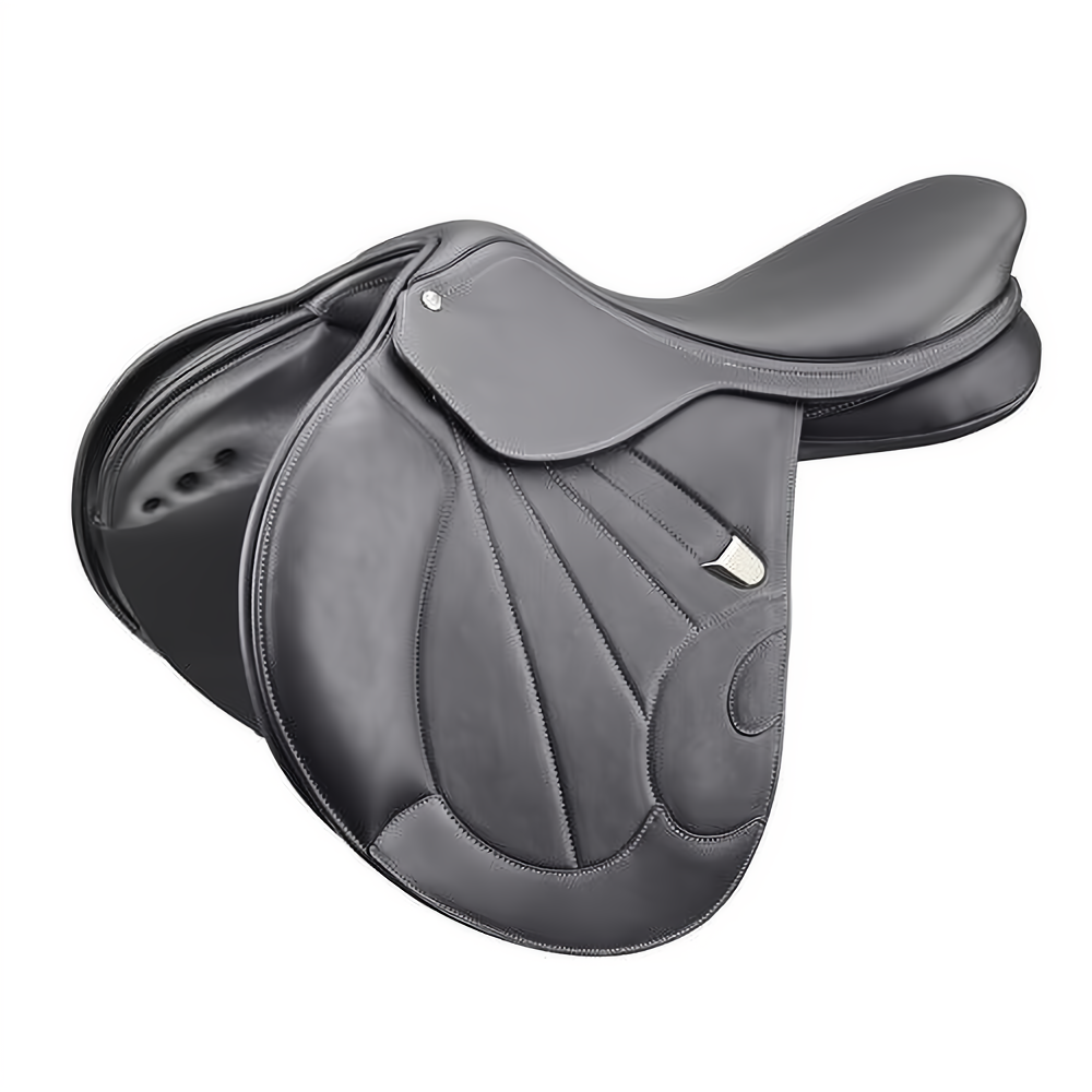 CLOSE CONTACT JUMPING ENGLISH LEATHER HORSE SADDLE SIZES 17"